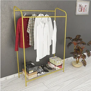 Armin Çiftli Gold New Konfeksiyon Askısı Büyük Boy Butik Elbise Askısı