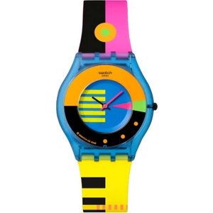 SS08S101 Swatch Neon Flumotions Bayan Kol Saati