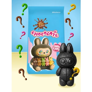 Orijinal Labubu Çikolatası Dolgulu Sürpriz Labubu Çikolata 60-80 gr Yeni Trend