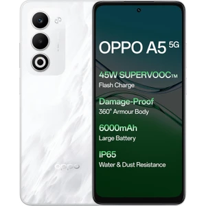 A5-5g 8gb Ram, 256GB Hafıza, (Mist White) Oppo Türkiye