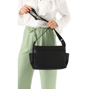 Kadın 3 Gözlü Paraşüt Kumaş Ayarlanabilir Çapraz Askılı Çanta 6001