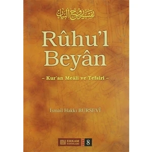 Ruhul Beyan Tefsiri (8. Cilt) - İsmail Hakkı Bursevi