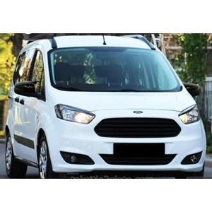 Ford Courier 2018-2021 Batman Yarasa Ayna Kapağı Piano Black Abs Plastik