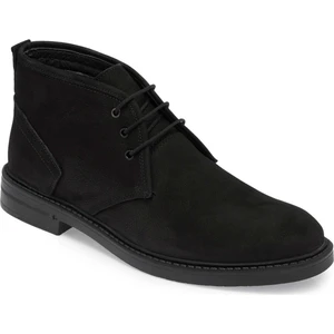 Siyah Hakiki Deri Erkek Klasik Bot - E24K1BT56988-A64