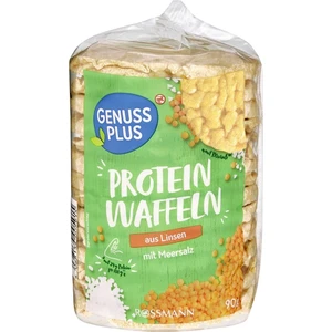 Genuss Plus Mercimek Patlağı Deniz Tuzlu 90 gr