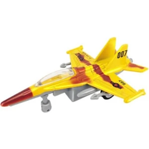 Vardem Çek Bırak Mini Metal Uçak - Sarı