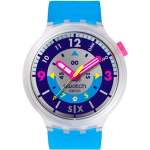 SB01K400 Swatch Neon Hielo Erkek Kol Saati
