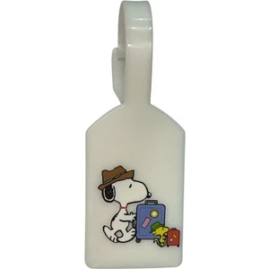 Snoopy Tasarım Bavul Etiketi