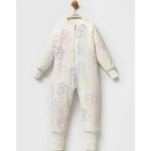 Moi Noi Fermuarlı Bisiklet Yaka Uyku Tulumu Çoraplı Patikli 2,5 Tog