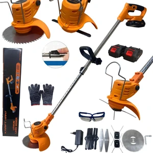 Kraft Hart 21V Çift Akülü Teleskopik Uzatma Kollu  Çim Çalı Ot Biçme Şarjlı Tırpan