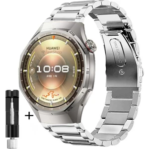 Huawei Watch Gt6 Pro 46MM Uyumlu 22MM Paslanmaz Çelik Akıllı Saat Kordonu