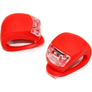 2'li LED Bisiklet Lambası Ön ve Arka Için Aydınlatma Seti 3 Modlu Çakarlı Işık