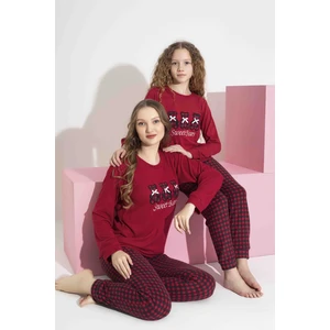 Tarık Kadın  Anne Kız Kombin Termal   Pijama Takımı