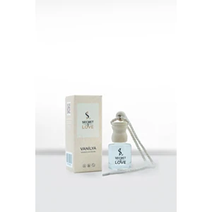 Secret of Love Vanilya Araç/ Oto Kokusu Cam Şişede 8 ml Ferahlatıcı