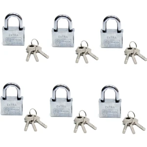 Akıllı Anahtarlı Asma Kilit 6lı Set