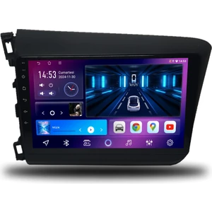Honda Civic Fb7 2012-2015 Uyumlu Android Multimedya 8gb Ram 128GB Hafıza