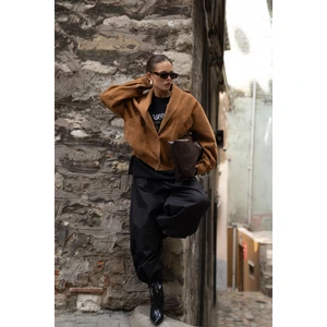 Bandera Camel Unisex Bomber Ceket