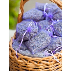 Isparta Lavanta Kesesi Tül Lavanta Kurusu 15 Adet - Haşere Güve Kovucu Dolap Kokusu (Yoğun Kokulu)