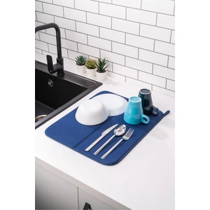Mikrofiber Bulaşık Kurutma Matı Süper Emici Bulaşık Kurutmalık Tezgah Üstü Kurutma Örtüsü 45X35 cm