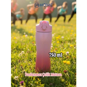 304 Paslanmaz Çelik Matara 750ML Spor Matarası Okul Matarası