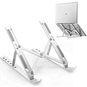 Katlanabilir Alüminyum Laptop Standı - Macbook Notebook Uyumlu