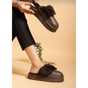 Kutox Kışlık Kadın Ev Terliği