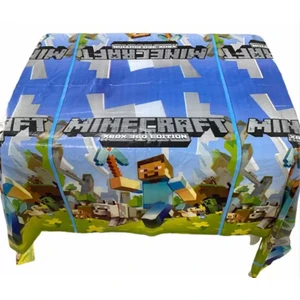 Minecraft Plastik Masa Örtüsü 120X180CM Pk:1