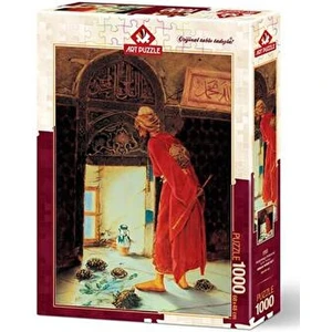 Art Puzzle Kaplumbağa Terbiyecisi 1000 Parça Zorlu Puzzle 68,3x48 cm Monoblok Kesim