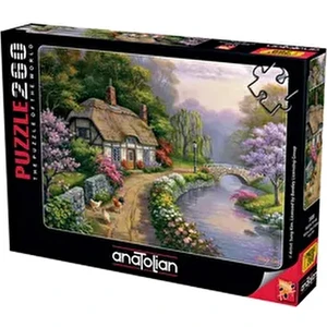 260 Parça XL Puzzle Söğütlü Konak Zihinsel Gelişim İçin Eğlenceli Aktivite