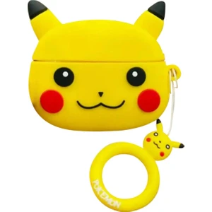 Airpods Pro 3 Kılıf Cartoon Figürlü Silikon Crtn-Fgr-Pkchu