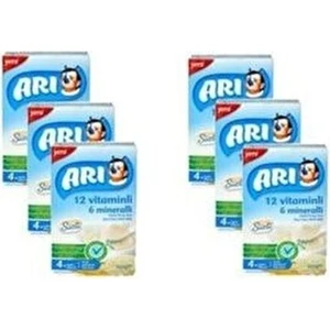 Arı Mama Sütlü Pirinç Unu 250 gr 4 Aylık Bebekler İçin 6'lı Vitamin ve Mineral Desteği
