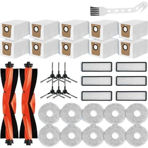 Xiaomi Robot Süpürge X20 Pro / X20 Max / D102GL / D109GL Yedek Parçaları Ana Yan Fırça Hepa Filtre Paspas Pedi Toz Torbası (Yurt Dışından)