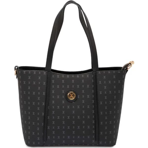 Siyah Print Kadın Omuz Çantası - S1WPR0000804-T0E