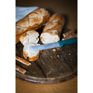 Yeşil Sebze Bıçağı – Tırtıklı, 22 Cm, Paslanmaz Alman Çeliği, Ergonomik Sap (Tekli)