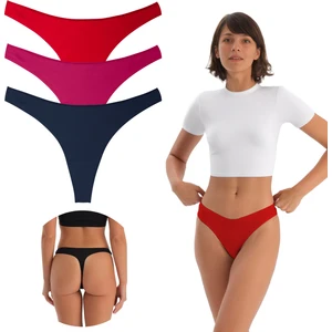 Yohannes Club Yohannes Club, kadın, pamuklu Basic Tanga Külot, 3'lü Paket