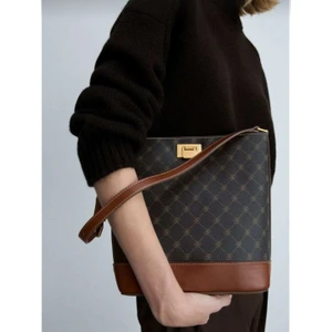 Logo Desenli Medium Çanta