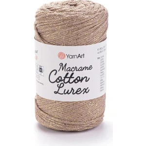 Macrame Cotton Lurex - Simli Makrome El Ör BEJ-735