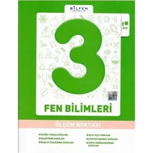 Bilfen Yayınları 3. Sınıf Fen Bilimleri Ölçüm Noktası