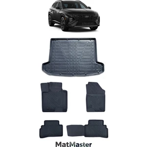 Hyundai Tucson 2024 Model 5d Premium Ekstra Havuzlu Paspas ve Bagaj Havuzu Set