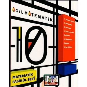 Acil Yayınları 10. Sınıf Matematik 6'lı Fasikül Set