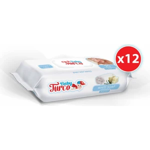 Baby Turco Beyaz Sabun Kokulu Islak Havlu 12 X 90'lı