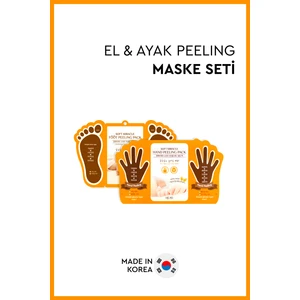 Mjcare El & Ayak Peeling Maske Seti