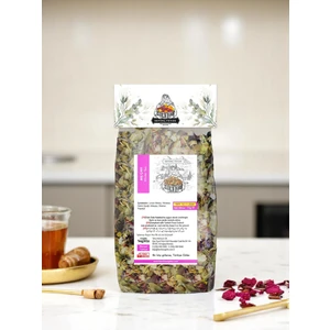 Organik Teyze Kış Çayı (Papatya, Adaçayı,Limon Melisa, Hibisküs, Hatmi Çiçeği, Ihlamur) 75 gr