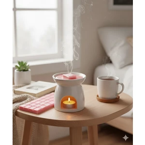 Trend Mum Tealight Hediyeli Buhurdanlık Koku Tableti %100SOYAWAX Melts Buhurdanlık Mumu,buhurdanlık Kokulu Mum
