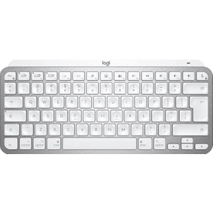 Mx Keys Mini Aydınlatmalı, Bolt Alıcılı, Şarj Edilebilir, Açık Gri, Kablosuz Klavye Ingilizce