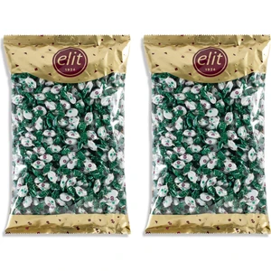 Elit Çikolata Mentolit Naneli Şeker 1kg 2'li Set (2x1kg) Glutensiz