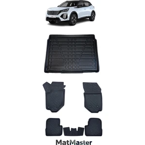 Peugeot 2008 2025 Model 5d Premium Ekstra Havuzlu Paspas ve Bagaj Havuzu Set