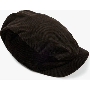 Pamuklu Fitilli Kadife Kasket Şapka