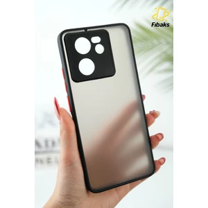 Xiaomi Mi 13T Pro Kılıf Mat Renkli Tuşlu Silikon