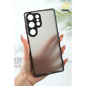 Samsung Galaxy S24 Ultra Kılıf Mat Parmak Izi Yapmazlı Renkli Tuşlu Sert